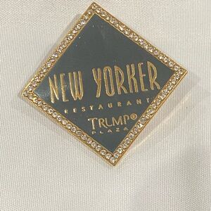 Limited Edition Trump Plaza 35th Anniversary Pin - New Yorker Restaurant